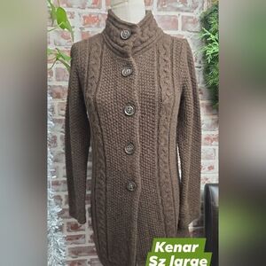 Kenar womens sweater sz large